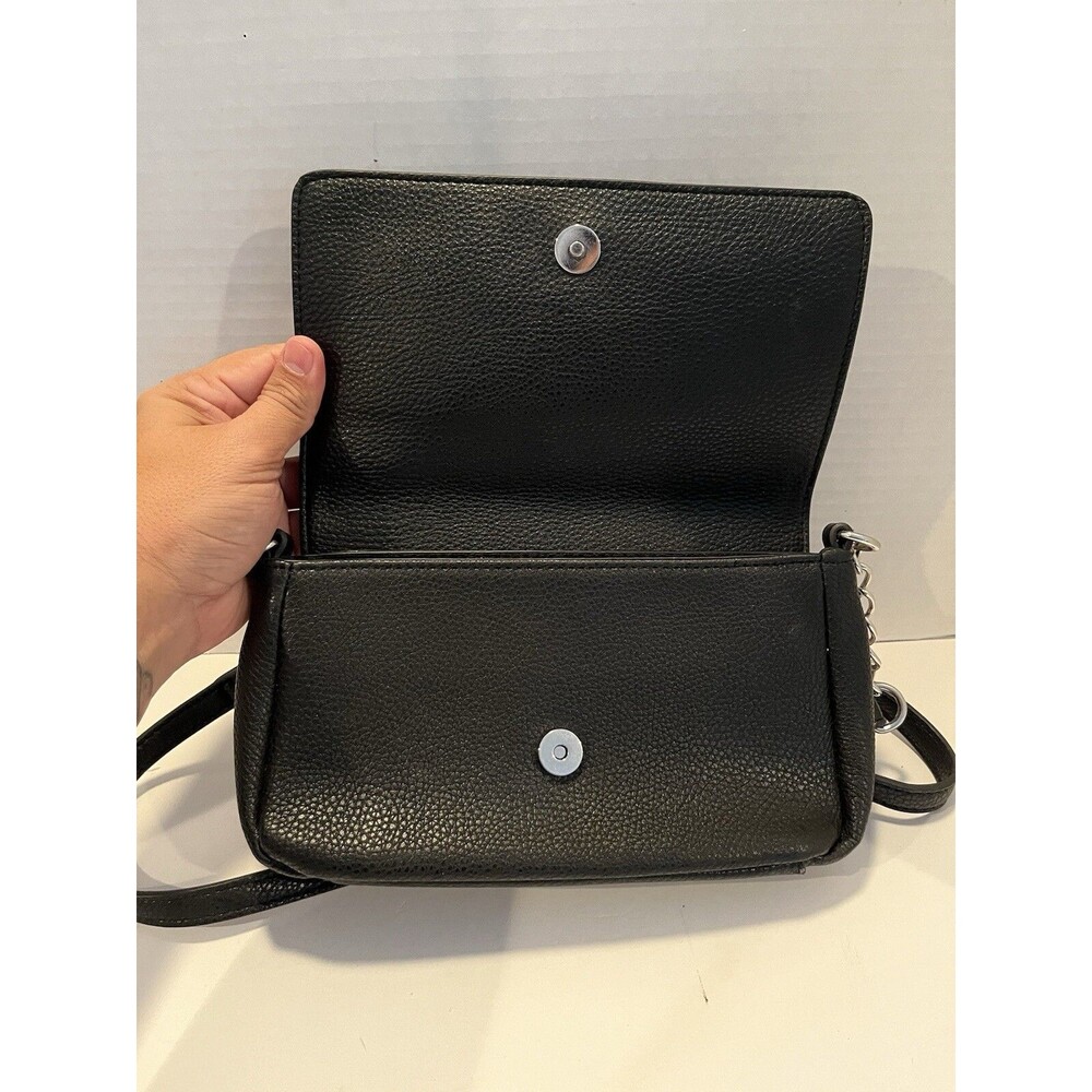 Charming Charlie Music Note Black Small Crossbody Purse - Picture 8 of 11